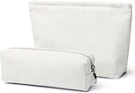 This small travel makeup bag can easily been stored in any backpack,tote bag or suitcase, you can also use it as toiletries bag,bathroom bag,makeup receive bag for weekends, business trip, camping, amusement park,hiking, etc.